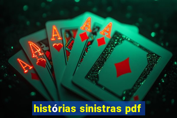 histórias sinistras pdf